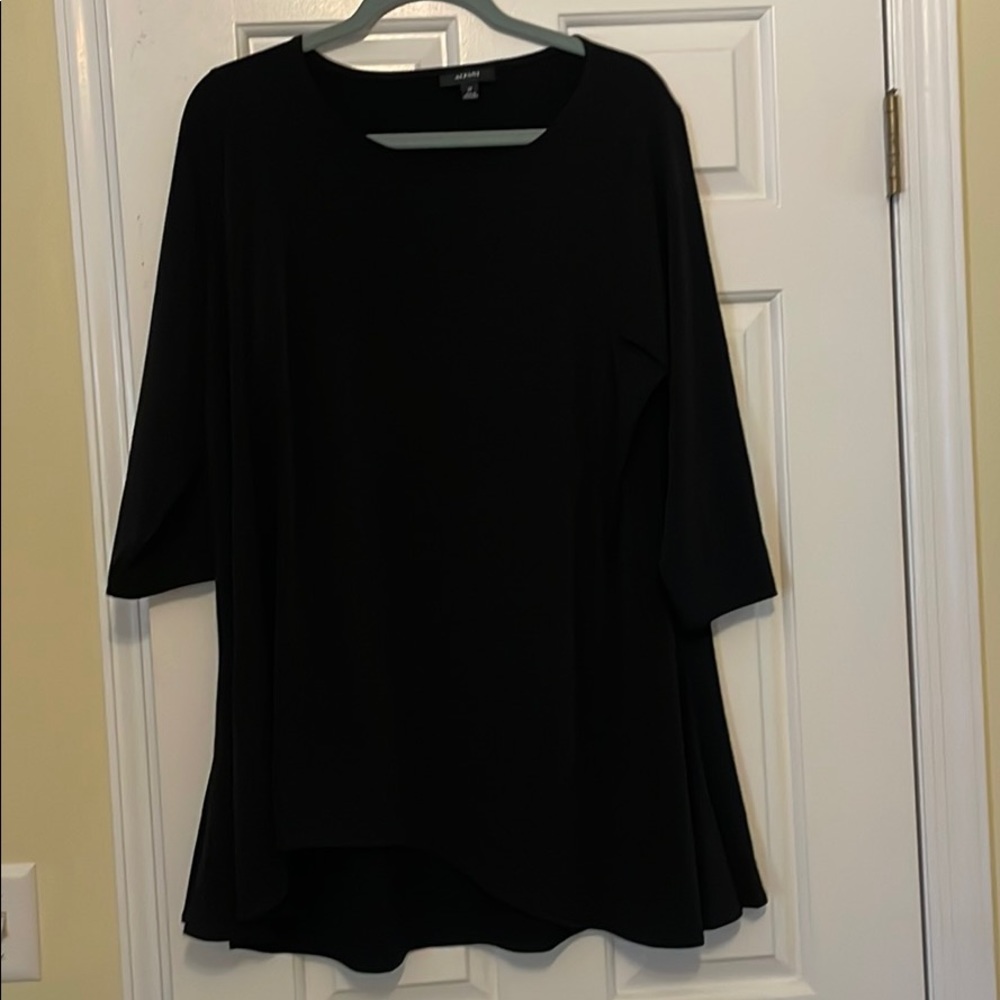 Black flowy Alfani blouse